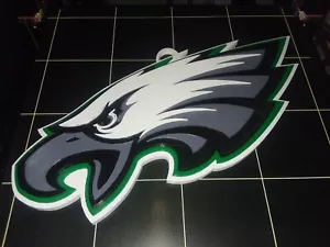 NFL Philadelphia Eagles 3D Graphics Logo Wall Sign 8 Inch - Picture 1 of 6
