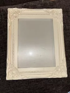 Creme Rococo Baroque Photograph Photo Frame 5x7" Refurbished - Picture 1 of 2