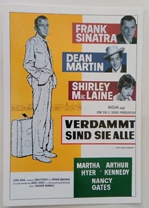 C08 Cinema Filmplakatkarte VERDAMMT SIND SIE ALLE Frank Sinatra - Picture 1 of 2