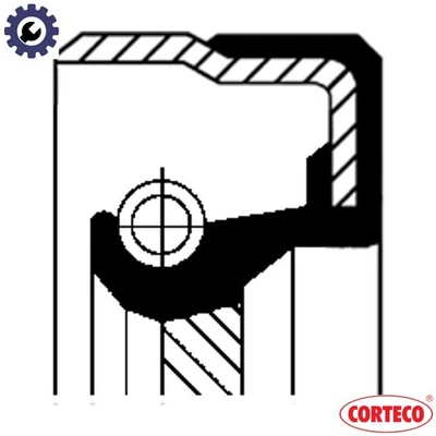 SHAFT SEAL CRANKSHAFT 19036886B FOR MORGAN MAZDA MPV/Mk/II TRIBUTE/SUV ATENZA - Image 1 of 4