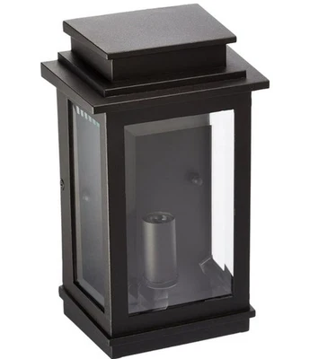 Lámpara de pared exterior Artcraft Freemont bronce frotado con aceite AC8191BK - aplique de pared Foto 1 de 3