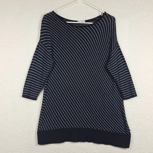 J.Jill Pullover Pulli Damen Gr. M gestreift dunkelblau - Bild 1 von 11