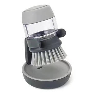Dish Brush with Soap Dispenser, Dishwashing Kitchen Scrub Brushes Dish Scrubb... - Picture 1 of 6