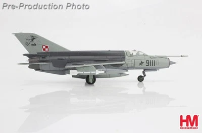 Hobby Master HA0115, MIG-21MF "Polish Air Force" 9111, 3 ELT, Poznan-Kresi, 1:72 - Image 1 of 4