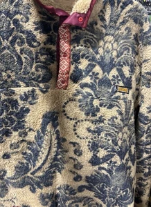 KAPITAL damask light fleece blouson snap pullover Size 4 Large Japanese Made - Picture 1 of 5
