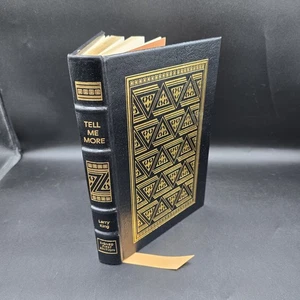 Easton Press TELL ME MORE Larry King SIGNED First Edition Leatherbound - Imagen 1 de 13