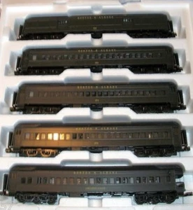 JUEGO DE 5 VAGONES PASAJEROS PESO PESADO MADISON 70’ BOSTON PREMIER BOSTON & ALBANY 20-4069 - Imagen 1 de 1