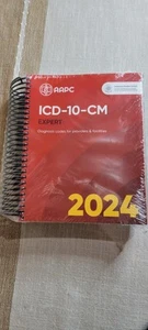2024 ICD-10-CM Expert Book | AAPC | New, Sealed in Plastic | Medical Coding Manu - Picture 1 of 1