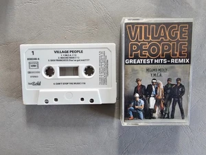 🎧 Cassette audio / K7 / Audio Tape - Village People - Greatest Hits Remix🎧 - Picture 1 of 12