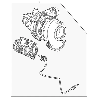 Turbocompresor GM genuino 40009289 Foto 1 de 2