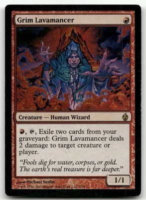 Grim Lavamancer #1 (Foil) (LP) Premium Deck Fire Lightning PD2 Magic MTG - Image 1 of 2