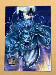 1996 Fleer Ultra Marvel Onslaught Preview Dark Beast #8 of 9 - Picture 1 of 2