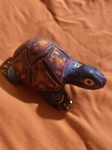 Alebrijes Oaxacan Schildkröte Holzschnitzerei von Roberta Angeles - Bild 1 von 5