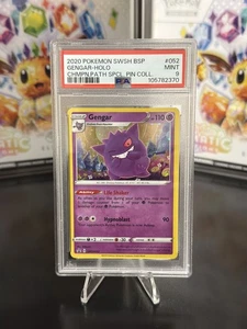 POKEMON CHAMPION'S PATH SPECIAL PIN COLL. GENGAR #SWSH052 PSA 9 MINT - Bild 1 von 2