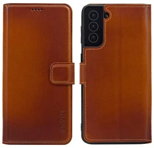 Suncase Custodia Piegatura a Libro IN Cognac per Samsung Galaxy A56 5G - Foto 1 di 9