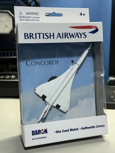 Daron British Airways Concorde Single Plane Toy Diecast -CHA - Picture 1 of 3