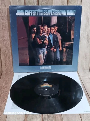 John Cafferty  ROADHOUSE  Vinyl LP  Scotti Bros.  FZ 40980   US 1988  EX/VG - Image 1 of 4