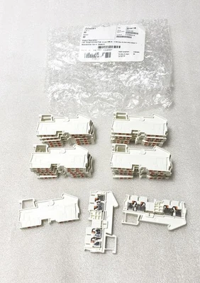 23 Pcs.  Phoenix Contact 3209579  PT 2,5-QUATTRO WH Terminal Block Feed-thru 24A - Image 1 of 4