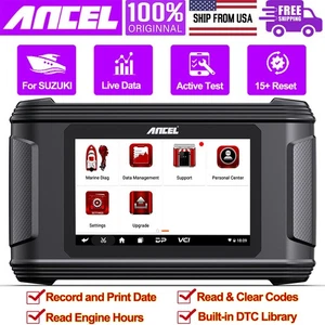 Herramienta de diagnóstico marítimo escáner de fallas fueraborda ANCEL Watercraft apta para Suzuki - Imagen 1 de 22