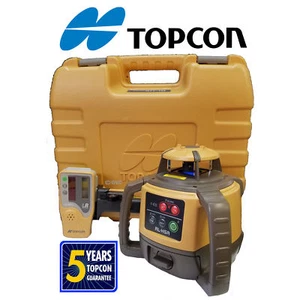 Topcon RL-H5A Kit Laser Rotante Orizzontale Autolivellante con Ricevitore LS-80X - Foto 1 di 8