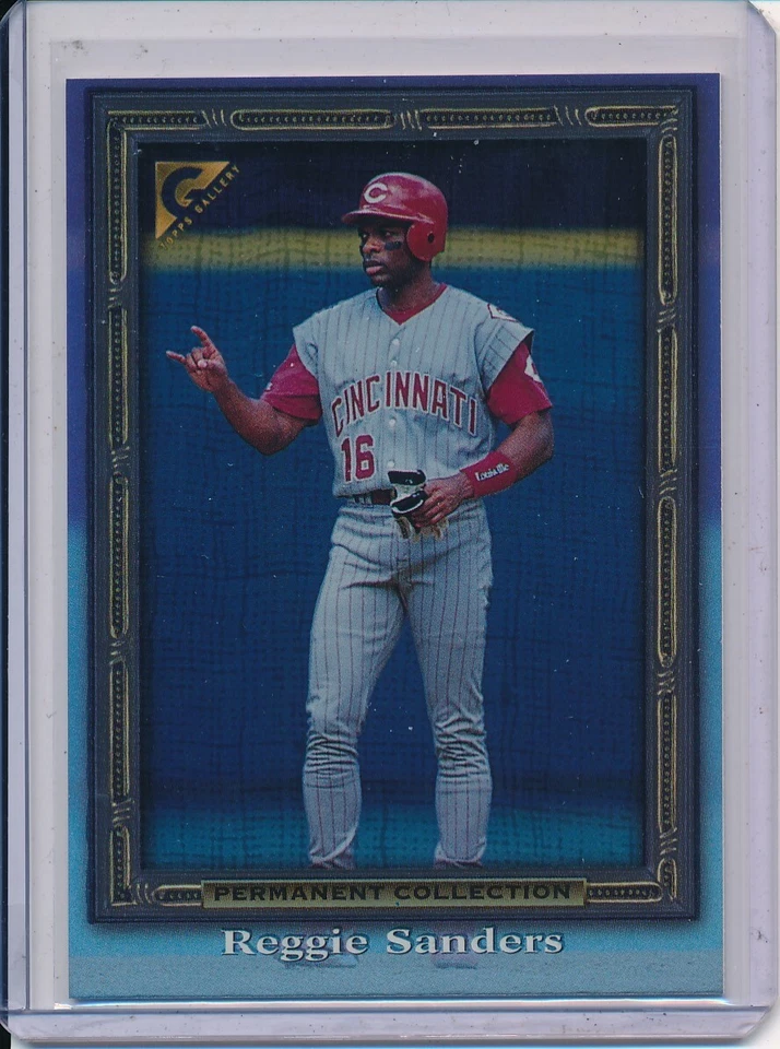 REGGIE SANDERS 1998 TOPPS GALLERY PERMANENT COLLECTION #73 - Image 1 of 1