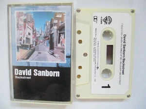 DAVID SANBORN BACKSTREET 1983 CASSETTE TAPE JAZZ SAX WARNER BROS RECORDS - Picture 1 of 4