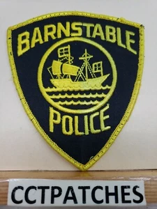 BARNSTABLE, MASSACHUSETTS POLICE SHOULDER PATCH MA - Picture 1 of 2