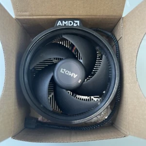 AMD Wraith Stealth Socket AM4/AM5 Stock CPU Cooler, Aluminum Heatsink, 100mm fan - Photo 1/4