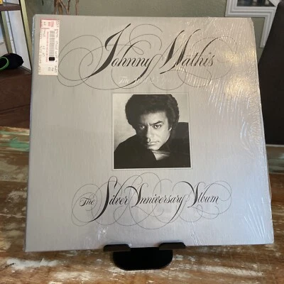Johnny Mathis The First 25 Years The Silver Anniversary Album Double LP Shrink - Image 1 of 4