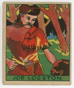 Western Serie Strip Card 1930s R128 No 218 Joe Logston Pioneer Hervorragend - Bild 1 von 2