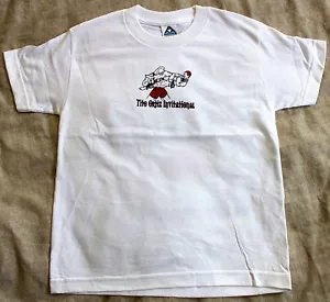 MMA Jiu Jitsu Jugend Jungen Medium Weiß T-Shirt Ringen Vintage Tito Ortiz Neu - Bild 1 von 7