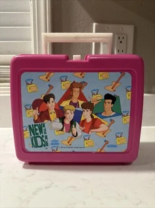 New Kids On The Block Pink Lunchbox 1991 No Thermos - Picture 1 of 7