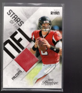 B1285- 2009 Playoff Prestige Stars of the NFL Materials #2 Matt Ryan Jersey /100 - Picture 1 of 2