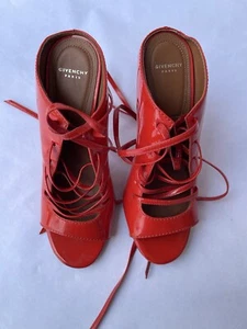 Givenchy Sandaletten Lack rot Damen Größe 39 - Bild 1 von 8