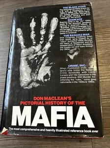 Don Maclean The Pictorial History of The Mafia Book - Picture 1 of 9