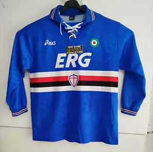 UC Sampdoria Genua Trikot Vintage 90s Asics Football Shirt Maglia Calcio Soccer - Bild 1 von 24