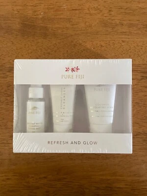 Pure Fiji тонизирующий туман очищающее средство «Refresh & Glow» и отшелушивающий скраб кокосовый - Изображение 1 из 2