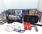 Nintendo Wii U Deluxe 32gb Wup-101(02) Game Console Bundle With Games