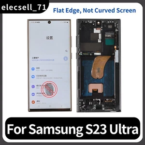 Per Samsung S23 Ultra SM-S918U/W Piccolo Display LCD Schermo Assemblaggio Ricambio - Foto 1 di 8