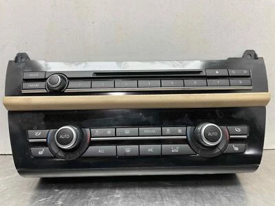 BMW 535I 2013 OEM radio y calefacción automática aire acondicionado panel de control climático 9306156 2011-2016 Foto 1 de 4