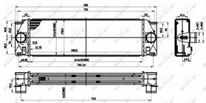 NEU NRF LADELUFTKÜHLER LADEGERÄT OE-QUALITÄT ERSATZ 30310 - Bild 1 von 9
