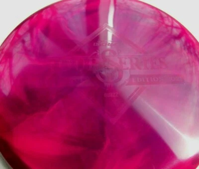 ***New Dyed Swirly***  Discraft ESP Buzzz -  Super Deep Pink / Purple - Midrange - Image 1 of 2