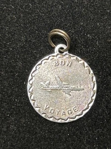 VINTAGE STERLINGSILBER BON VOYAGE TENNESSEE 1960 SCHEIBE CHARM - Bild 1 von 4
