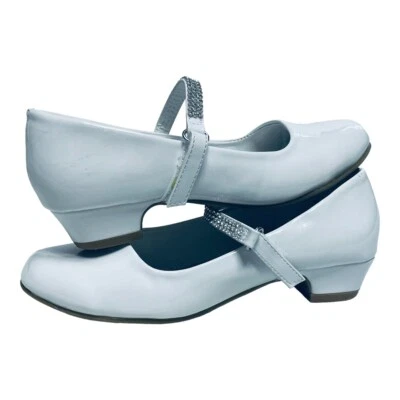 Zapatos de vestir Swea Pea And Lilli blancos para niñas talla 4 Foto 1 de 4