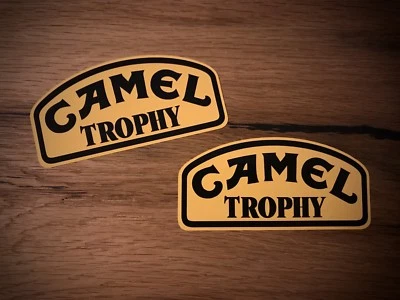 2x Camel Trophy Aufkleber XXL Offroad 4x4 SUV Geländewagen Allrad 4WD AWD v8 264