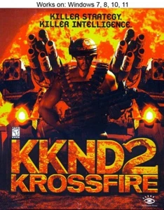 KKND Krush Kill N Destroy 2 Krossfire PC Game 1998 Windows 10 11 - Bild 1 von 2