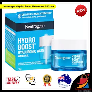 Neutrogena Hydro Boost Hyaluronic Acid Water Gel Hydrating Face Moisturiser 50g5 - Picture 1 of 6