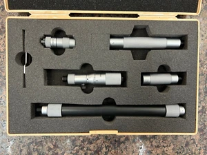 Mitutoyo 139-178 Tubular Inside Micrometer Micrometers 4-20” Extension Rods - Picture 1 of 4