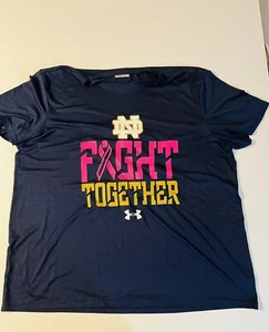Under Armour Notre Dame Fighting Irish Breast Cancer Awareness Herren XXL lose - Bild 1 von 11