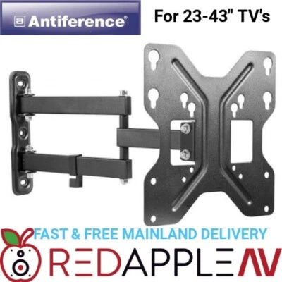 Mountsure DAFM37 by Antiference 23-43" Full Motion TV Wall Bracket Mount FREE PP - Image 1 of 2